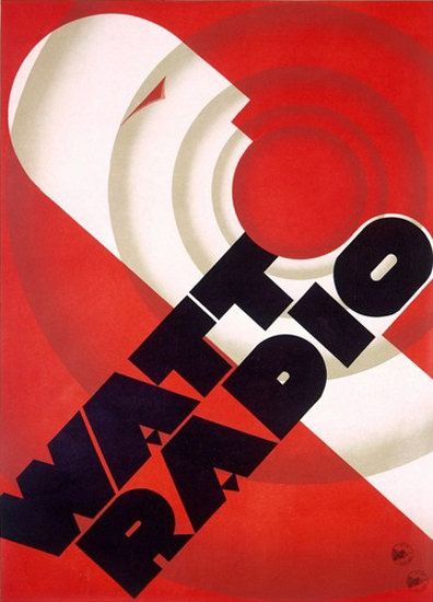 Watt Radio Station | Vintage Ad and Cover Art 1891-1970