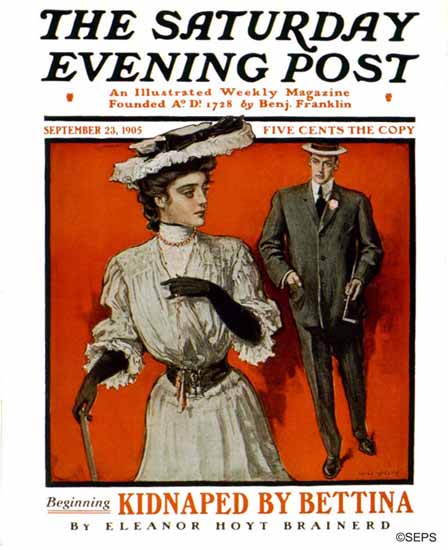 Will Grefe Saturday Evening Post 1905_09_23 | The Saturday Evening Post Graphic Art Covers 1892-1930