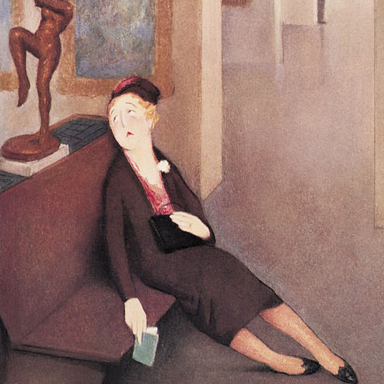 William Cotton The New Yorker 1936_09_19 Copyright crop | Best of 1930s Ad and Cover Art