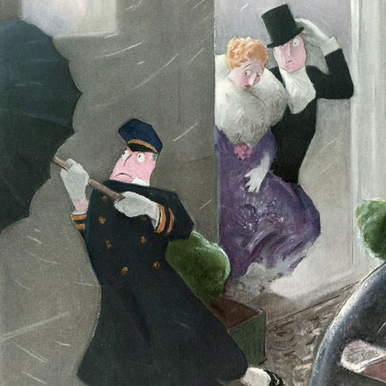William Cotton The New Yorker 1940_03_02 Copyright crop | Best of Vintage Cover Art 1900-1970