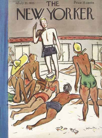 William Galbraith Crawford The New Yorker 1935_07_20 Copyright | The New Yorker Graphic Art Covers 1925-1945