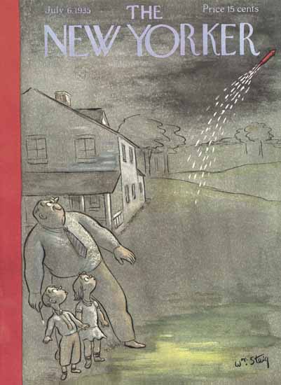William Steig The New Yorker 1935_07_06 Copyright | The New Yorker Graphic Art Covers 1925-1945