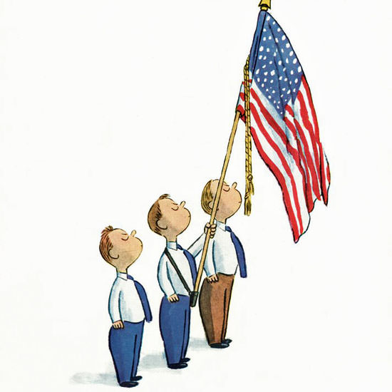 William Steig The New Yorker 1955_07_02 Copyright crop | Best of 1950s Ad and Cover Art