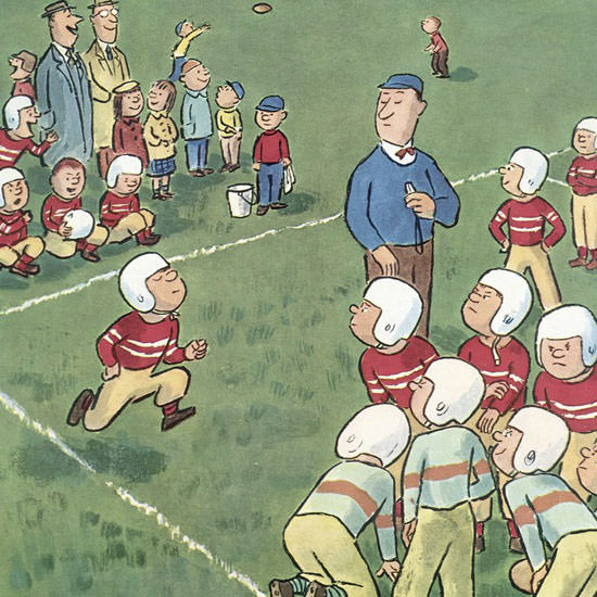 William Steig The New Yorker 1956_10_06 Copyright crop | Best of Vintage Cover Art 1900-1970