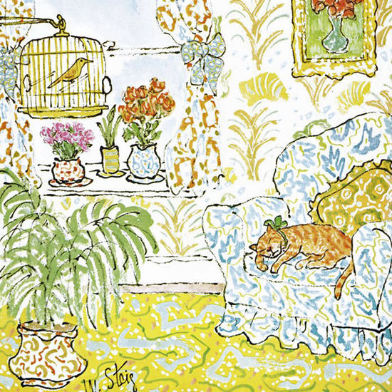 William Steig The New Yorker 1968_05_11 Copyright crop | Best of Vintage Cover Art 1900-1970