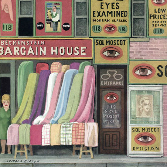 Witold Gordon The New Yorker 1946_09_21 Copyright crop | Best of Vintage Cover Art 1900-1970