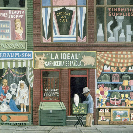 Witold Gordon The New Yorker 1951_05_26 Copyright crop | Best of 1950s Ad and Cover Art