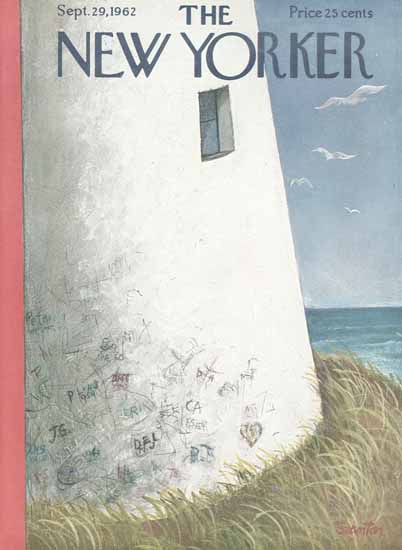WomenArt Beatrice Szanton Cover The New Yorker 1962_09_29 Copyright | 69 Women Cover Artists and 826 Covers 1902-1970