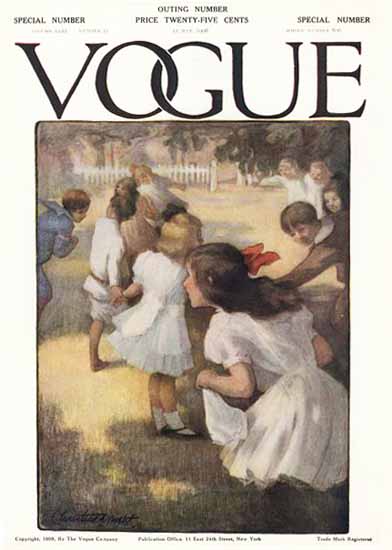 WomenArt Christine Wright Vogue Cover 1908-05-21 Copyright | 69 Women Cover Artists and 826 Covers 1902-1970