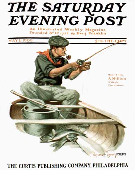 WomenArt Grace Gebbie Wiederseim Saturday Evening Post 1909_05_01 | 69 Women Cover Artists and 826 Covers 1902-1970