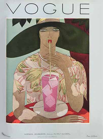 WomenArt Harriet Meserole Vogue Cover 1926-08-01 Copyright | 69 Women Cover Artists and 826 Covers 1902-1970