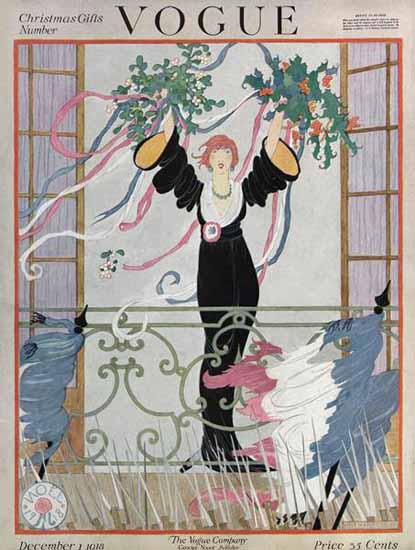 WomenArt Helen Dryden Vogue Cover 1918-12-01 Copyright | 69 Women Cover Artists and 826 Covers 1902-1970