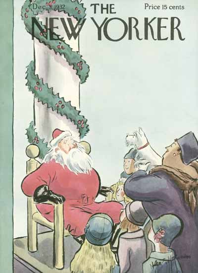 WomenArt Helen E Hokinson The New Yorker 1932_12_03 Copyright | 69 Women Cover Artists and 826 Covers 1902-1970