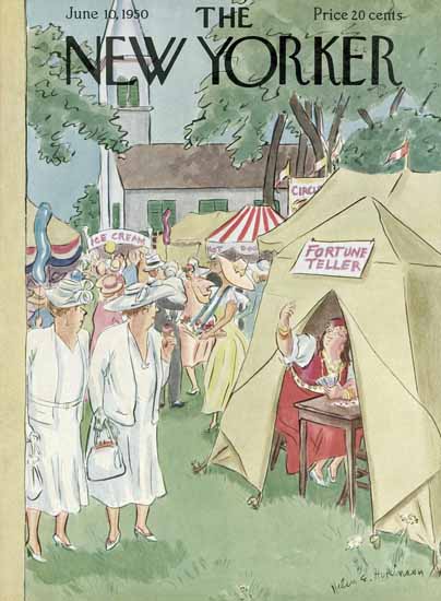 WomenArt Helen E Hokinson The New Yorker 1950_06_10 Copyright | 69 Women Cover Artists and 826 Covers 1902-1970