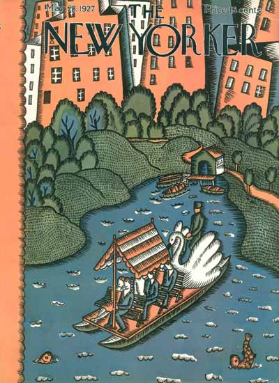 WomenArt Ilonka Karasz Cover The New Yorker 1927_05_28 Copyright | 69 Women Cover Artists and 826 Covers 1902-1970