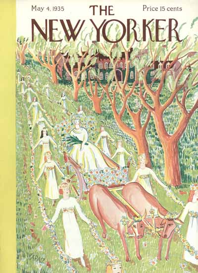 WomenArt Ilonka Karasz Cover The New Yorker 1935_05_04 Copyright | 69 Women Cover Artists and 826 Covers 1902-1970