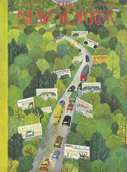 WomenArt Ilonka Karasz Cover The New Yorker 1947_06_14 Copyright | 69 Women Cover Artists and 826 Covers 1902-1970
