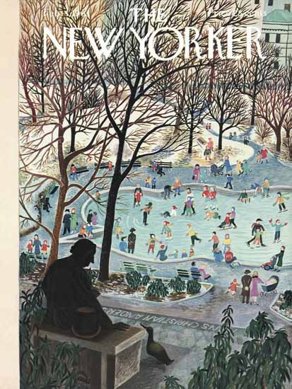 WomenArt Ilonka Karasz Cover The New Yorker 1961_02_04 Copyright | 69 Women Cover Artists and 826 Covers 1902-1970