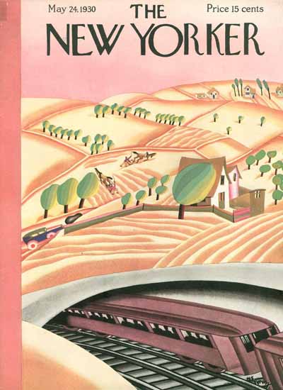 WomenArt Madeline S Pereny The New Yorker 1930_05_24 Copyright | 69 Women Cover Artists and 826 Covers 1902-1970
