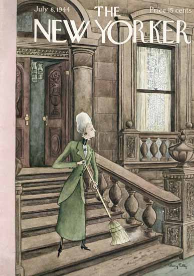 WomenArt Mary Petty Cover The New Yorker 1944_07_08 Copyright | 69 Women Cover Artists and 826 Covers 1902-1970