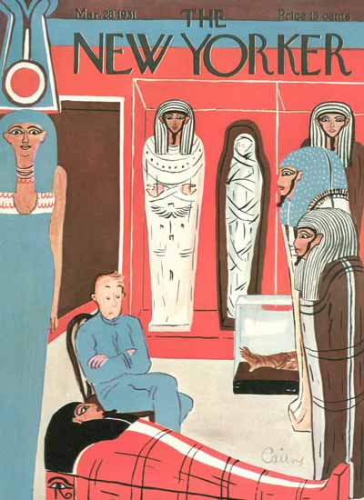 WomenArt Ruth Cairns Cover The New Yorker 1931_03_28 Copyright | 69 Women Cover Artists and 826 Covers 1902-1970