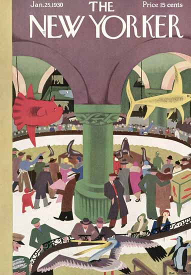 WomenArt Sue Williams Cover The New Yorker 1930_01_25 Copyright | 69 Women Cover Artists and 826 Covers 1902-1970