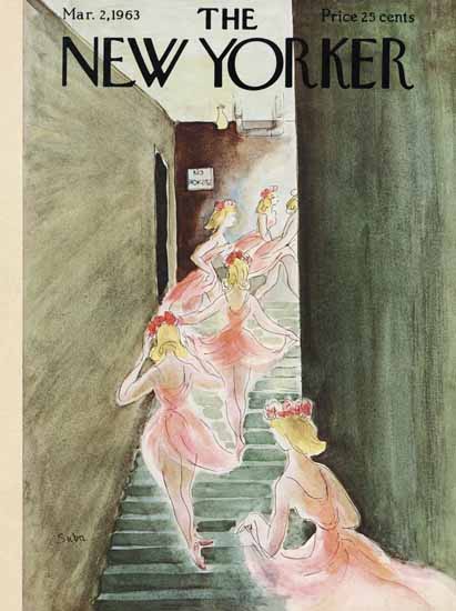WomenArt Susanne Suba Cover The New Yorker 1963_03_02 Copyright | 69 Women Cover Artists and 826 Covers 1902-1970